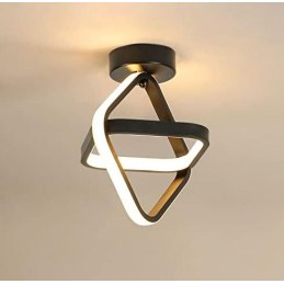 Plafon LED geometryczny AT70-2SL-Black – nowoczesny i stylowy