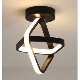 Plafon LED geometryczny AT70-2SL-Black – nowoczesny i stylowy