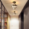 Plafon LED geometryczny AT70-2SL-Black – nowoczesny i stylowy