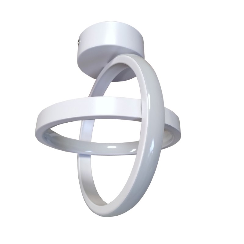 Plafon LED geometryczny AT71-2SL-White – elegancja i styl