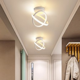 Plafon LED geometryczny AT71-2SL-White – elegancja i styl