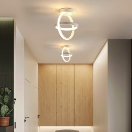 Plafon LED geometryczny AT71-2SL-White – elegancja i styl