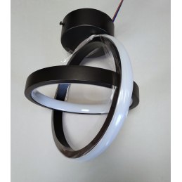 Plafon LED geometryczny AT72-2SL-Black – nowoczesny styl