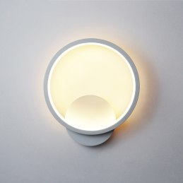 Kinkiet lampa LED okrąg AT75-1KL-White – nowoczesny i elegancki