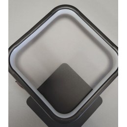 Kinkiet lampa LED kwadrat AT78-1KL-Black – nowoczesny styl