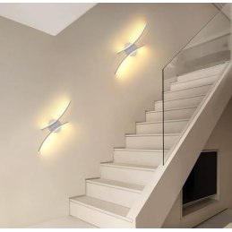 Kinkiet lampa LED liniowa AT79-2KL-White – elegancja i prostota