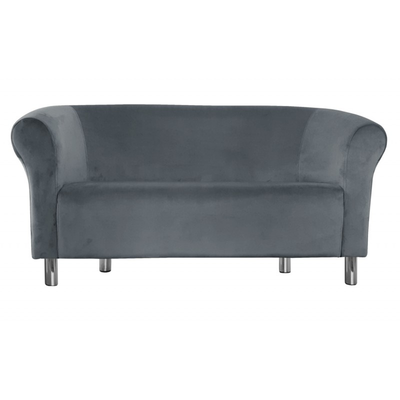 Sofa Milo BL14 szary, nogi chrom