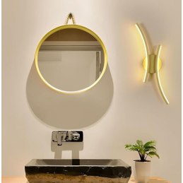 Kinkiet lampa LED liniowa AT79-2KL-Gold – elegancki styl