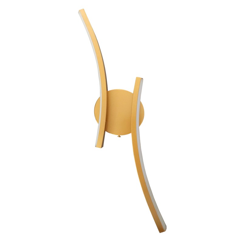 Kinkiet lampa LED liniowa AT79-2KL-Gold – elegancki styl