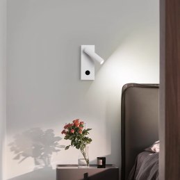 Kinkiet lampa LED punktowa AT82-1KL-White – nowoczesny styl