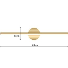 Kinkiet lampa LED AT83-1KL-Gold – nowoczesny i elegancki styl