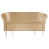 Sofa Milo MG06 jasny brąz nogi 20 białe