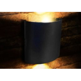 Kinkiet lampa wisząca LED elewacyjny metalowa AT84-1KL-Black