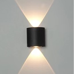 Kinkiet lampa LED elewacyjna AT84-1KL-Black – elegancki design