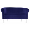 Sofa Milo MG16 granatowy nogi 20 białe