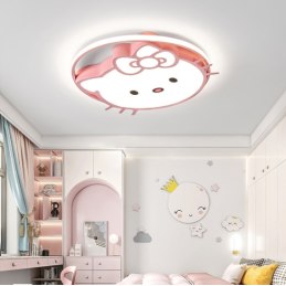 Plafon lampa LED AT89-KITTY PINK – stylowe oświetlenie