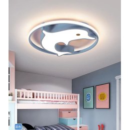 Plafon lampa LED AT90-DELFIN BLUE – nowoczesne oświetlenie