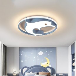 Plafon lampa LED AT90-DELFIN BLUE – nowoczesne oświetlenie