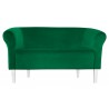 Sofa Milo MG25 zielony nogi 20 białe