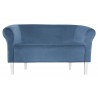 Sofa Milo MG33 niebieski nogi 20 białe