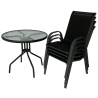 Zestaw 3 krzeseł ogrodowych Patio C-281