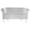 Sofa Milo MG39 jasny szary nogi 20 białe