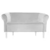 Sofa Milo MG39 jasny szary z białymi nogami