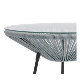 Zestaw mebli ogrodowych Acapulco 2 krzesła + stolik SZARY