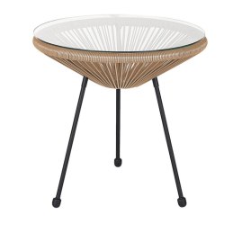 Zestaw mebli ogrodowych Acapulco 2 krzesła + stolik BEŻ