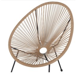 Zestaw mebli ogrodowych Acapulco 2 krzesła + stolik BEŻ