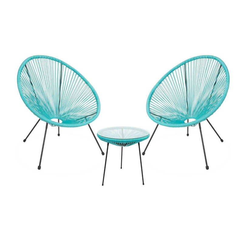 Zestaw mebli ogrodowych Acapulco 2 krzesła + stolik TURKUS