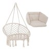 Krzesło Belgijskie fotel wiszący Magia Wypoczynku w Stylu Boho  B-3101C BEŻ