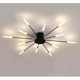 Plafon lampa LED AT87-12SL-Black – nowoczesne oświetlenie