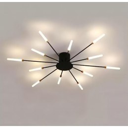 Plafon lampa LED AT87-12SL-Black – nowoczesne oświetlenie