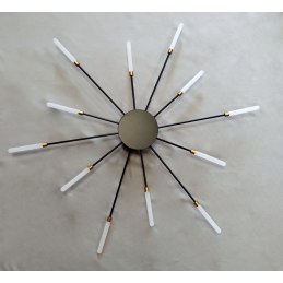 Plafon lampa LED AT87-12SL-Black – nowoczesne oświetlenie