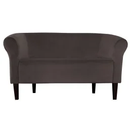 Sofa Milo MG05 brąz z nogami venge