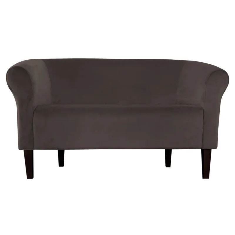 Sofa Milo MG05 brąz z nogami venge