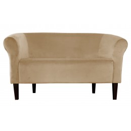 Sofa Milo MG06 jasny brąz, nogi venge