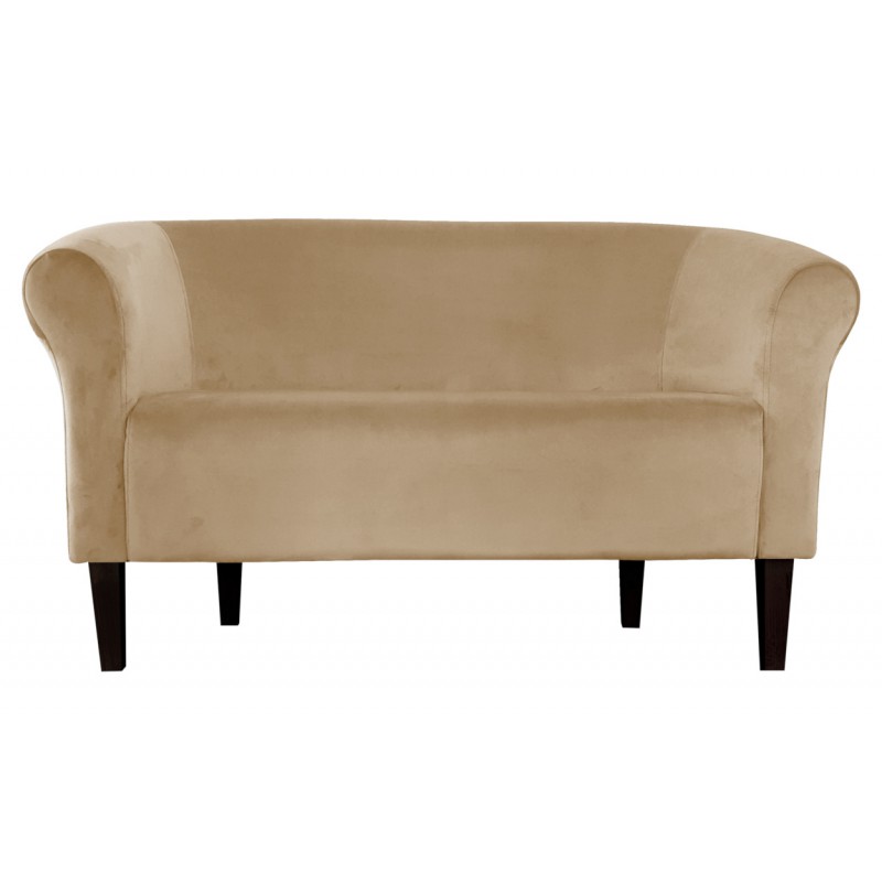 Sofa Milo MG06 jasny brąz, nogi venge