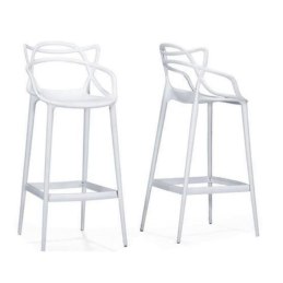 Biały Hoker Ażurowy nowoczesny akcent do każdej przestrzeni