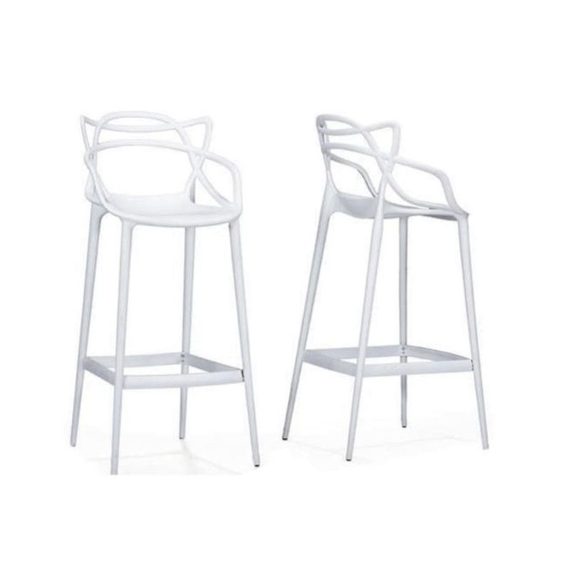 Biały Hoker Ażurowy nowoczesny akcent do każdej przestrzeni