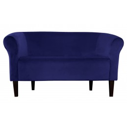 Sofa Milo MG16 granatowy, nogi venge