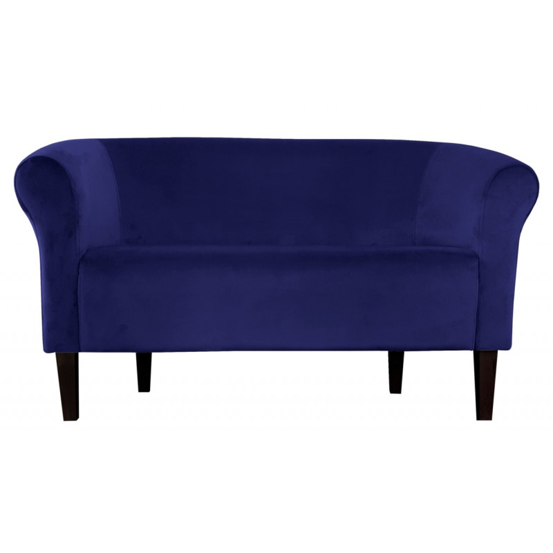 Sofa Milo MG16 granatowy, nogi venge