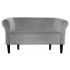 Sofa Milo MG17 szara, nogi venge