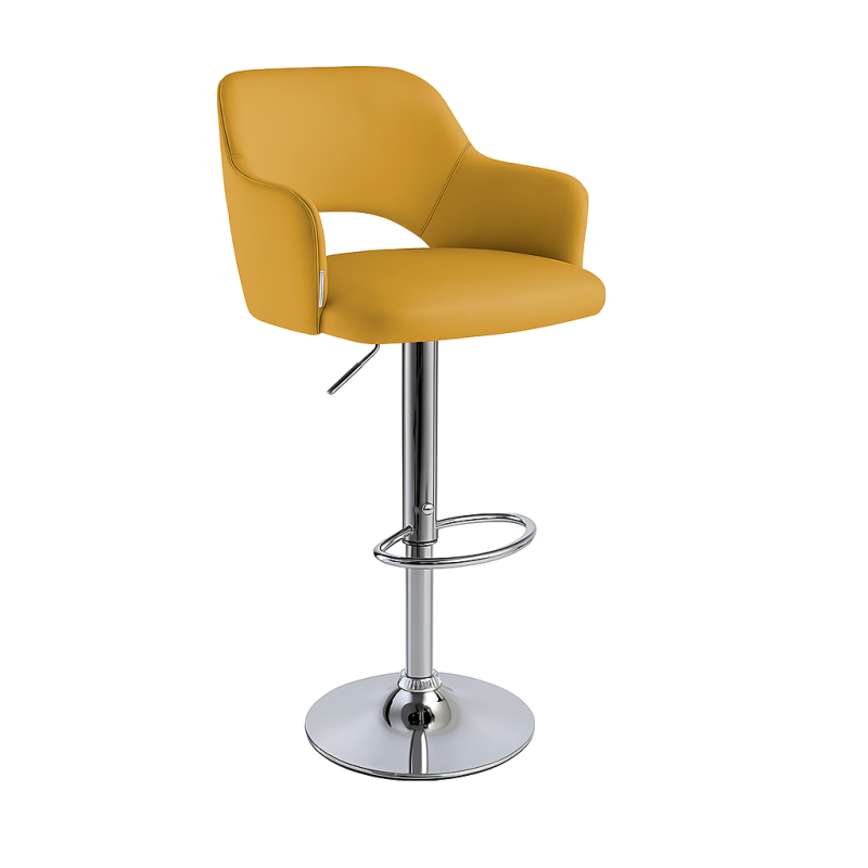 Hoker JULA velvet miodowy chrom MG15