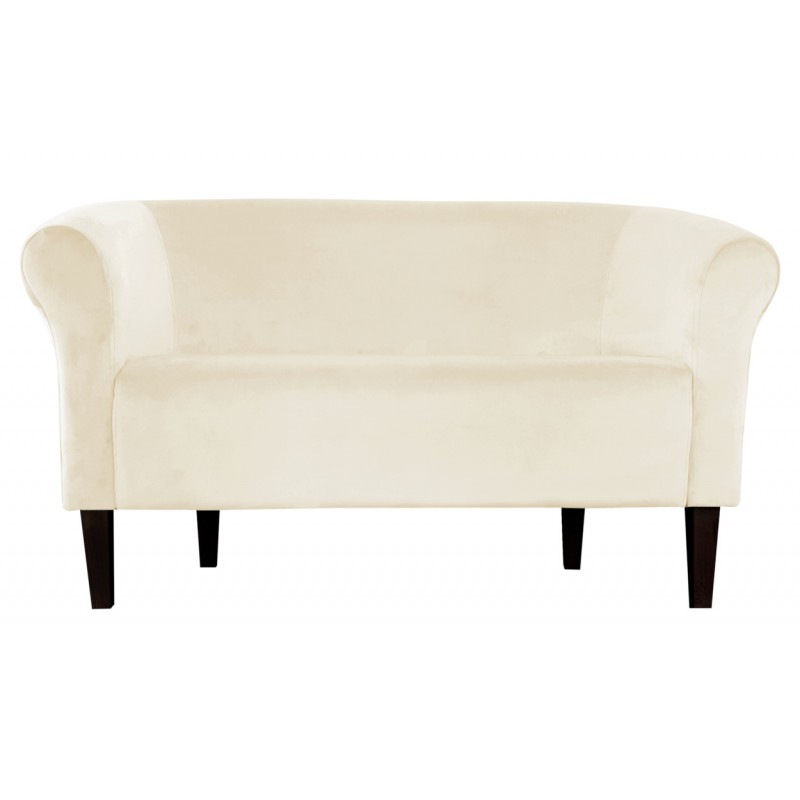 Sofa Milo MG50 kremowy z nogami venge
