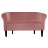 Sofa Milo MG58 róż indyjski nogi 20 venge