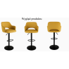 Hoker barowy JULA velvet czarny BL06