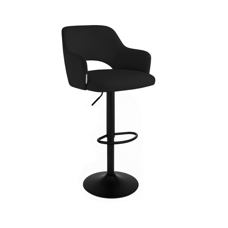 Hoker krzesło barowe obrotowe JULA noga czarna MG19