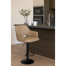 Hoker JULA obrotowy czarne nogi MG33 – nowoczesny styl